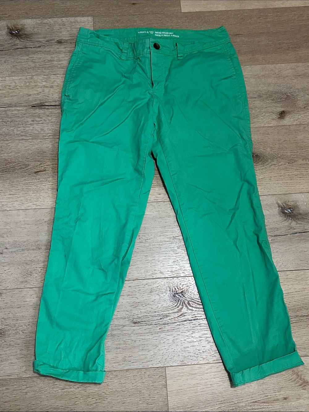 Women’s Gap Green Khakis